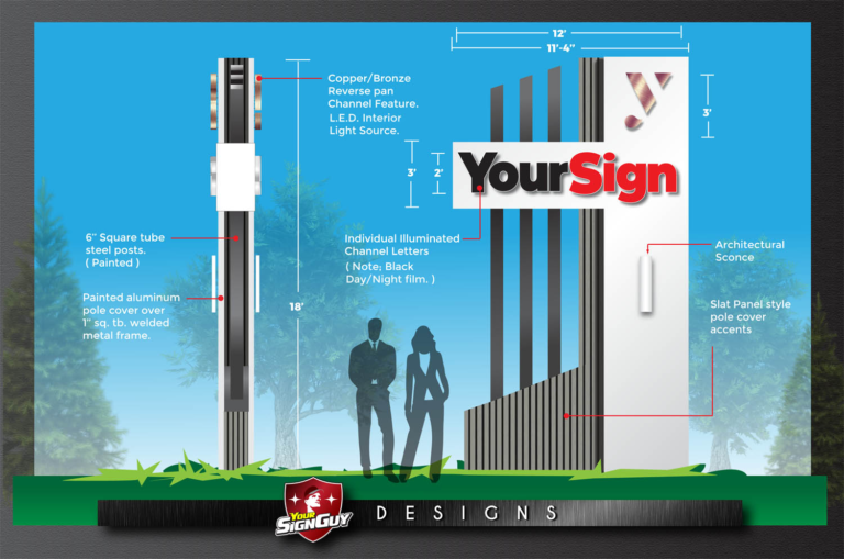 Design concept typical of YOUR SIGN GUY