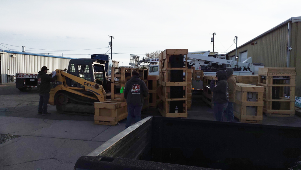 Quick processing of shipments from National companies