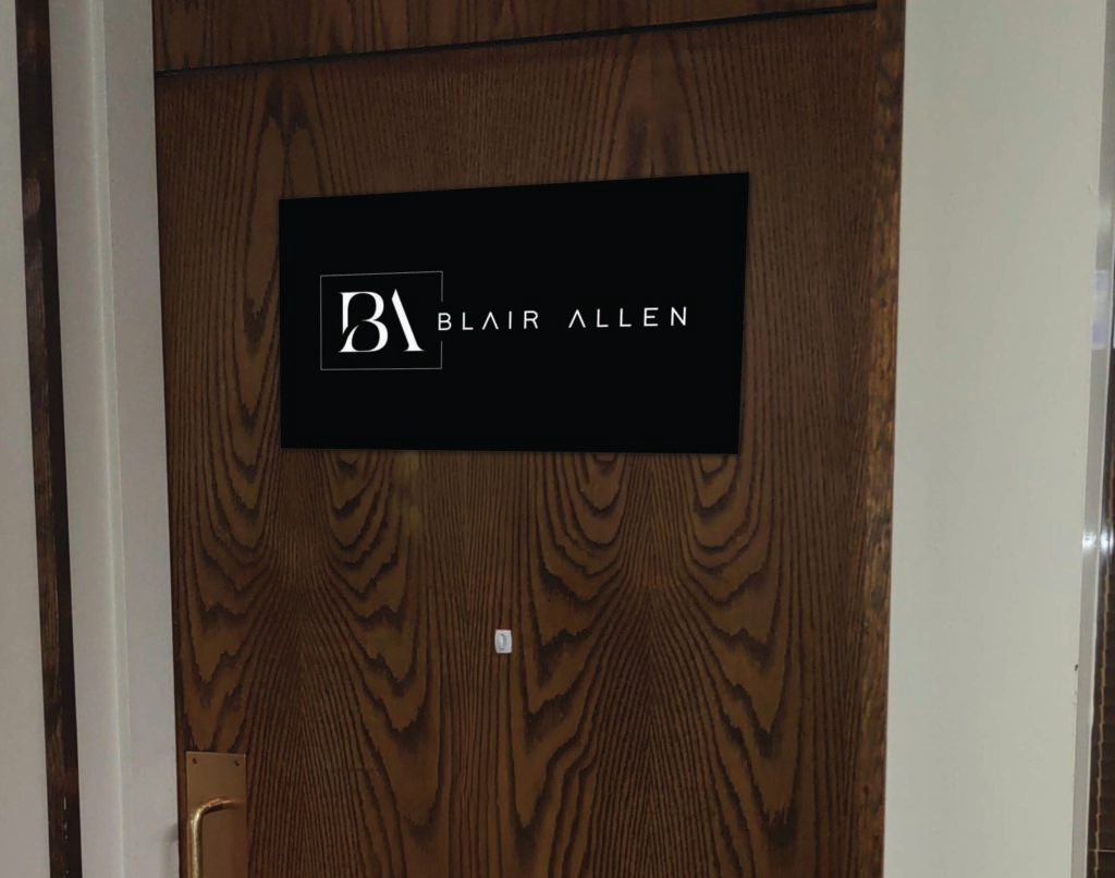 Interior Wayfinding feature.